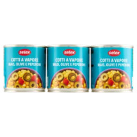 Selex Mais, Olive e Peperoni Al Vapore 3x150 g