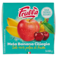 Frullà Mela Banana Ciliegia Senza Zuccheri Aggiunti* 2 x 100 g