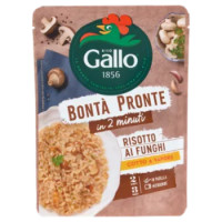 Riso Gallo Bontà Pronte In 2 Minuti Risotto Ai Funghi 250 g