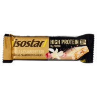 Isostad Vanilla & Cranberry High Protein Bar 30%, Barretta Proteica, Gusto Vaniglia e Mirtilli - 55g