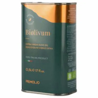 Primoljo Olio Extra Vergine Di Oliva Biologico 100% Italiano Estratto A Freddo In Italia Da Olive Coltivate In Italia 50 Cl
