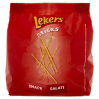 Lekers Sticks Snack Salati 250 g