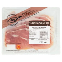 Selex Saper Di Sapori Prosciutto Crudo San Daniele a Fette 90 g