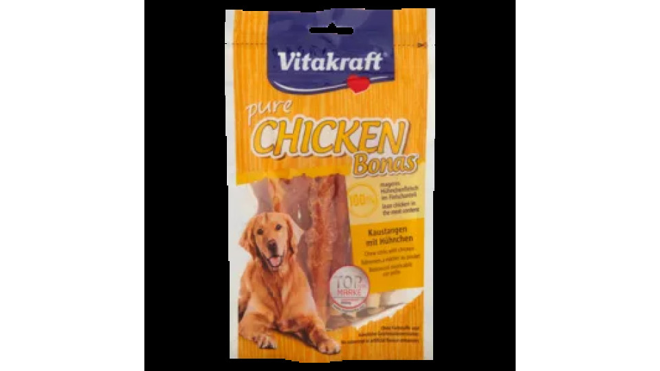 Vitakraft Pure Chicken Bonas Bastoncini Masticabili Con Pollo 80 g