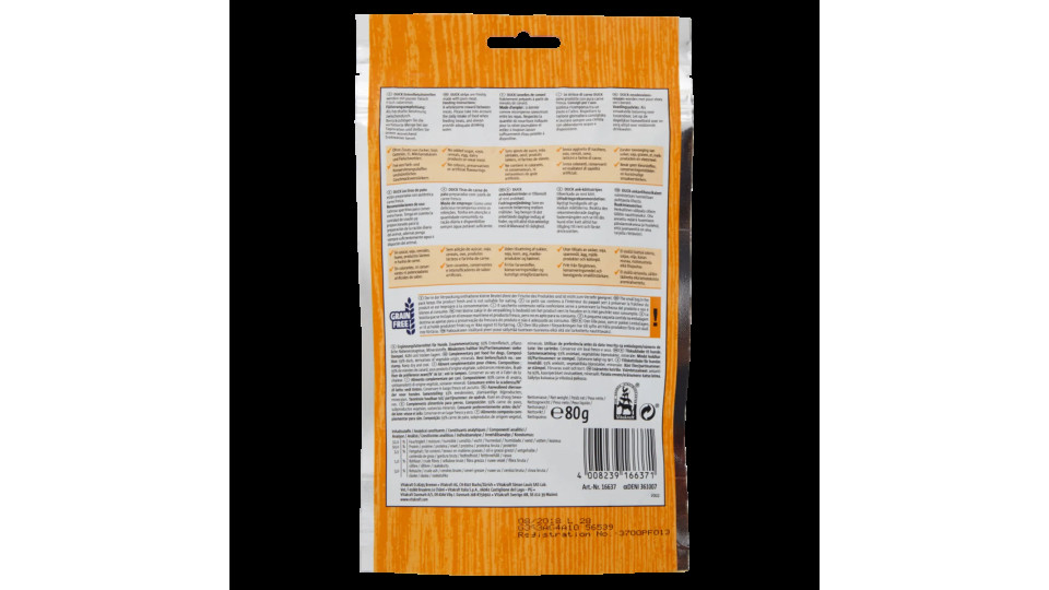 Vitakraft Pure Duck Strisce Di Carne Di Anatra 80 g