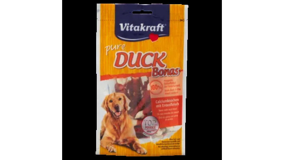 Vitakraft Pure Duck Bonas Ossi Al Calcio Con Carne Di Anatra 80 g