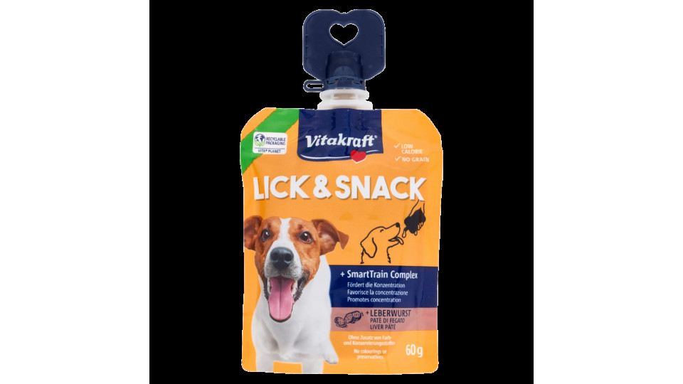 Vitakraft Lick & Snack Patè Di Fegato 60 g