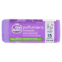 My Sac Pattumiera Standard Profumazione Mora 52x68 Sacchi 15 Pz
