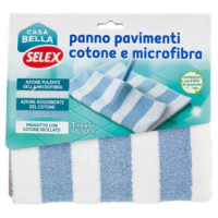 Selex Casa Bella Panno Pavimenti Cotone e Microfibra Cm 50X50