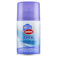 Selex Casa Bella Deodorante Ambiente Per Erogatore Automatizzato Ricarica Talco 250 Ml