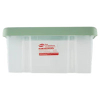 Selex Contenitore Con Coperchio a Scatto Verde Cammeo 5 L