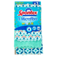 Spontex Microfiblre Mosaik 30x40 Cm XL 3 Pz