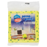 Selex Casa Bella Panno Giallo Ideale Per Spolverare Cm 38X40 3 Pezzi