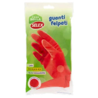 Selex Casa Bella Guanti Felpati Misura Piccola (6-6,5)