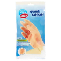 Selex Casa Bella Guanti Satinati Misura Grande (8-8,5)
