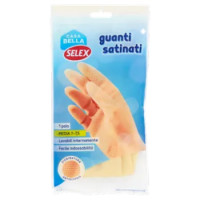 Selex Casa Bella Guanti Satinati Misura Media (7-7,5)