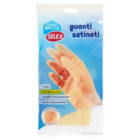 Selex Casa Bella Guanti Satinati Misura Piccola (6-6,5)