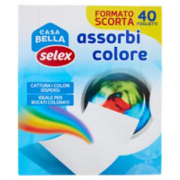 Selex Casa Bella Assorbi Colore 40 Pezzi