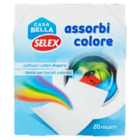 Selex Casa Bella Assorbi Colore 20 Pezzi