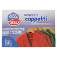 Selex Casa Bella Custodie Per Cappotti 66x100 Cm 3 Pezzi