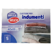 Selex Casa Bella Custodie Per Indumenti 40x55 Cm 5 Pezzi.