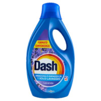 Dash Detersivo Liquido Lavatrice, Lavanda, 40 Lavaggi 1800 Ml