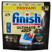 Finish Ultimate Plus Fresh Pastiglie Lavastoviglie 12 Lavaggi 146,4 g