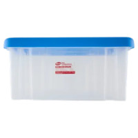 Selex Contenitore Con Coperchio a Scatto Azzurro 14 L