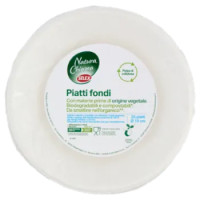 Selex Natura Chiama Piatti Fondi In Polpa Di Cellulosa Biodegradab. Compostab.Ecol. 25 Pezzi