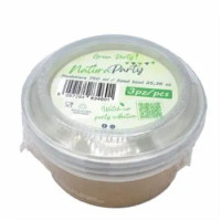 Natura Party Insalatiera Cartoncino Con Coperchio X3