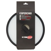 Selex Coperchio In Vetro Con Pomolo Poggiamestolo 24 Cm