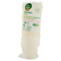 Selex Natura Chiama Bicchieri In Cartoncino Eco Biodegradabili e Compostabili 210 Cc 25 Pezzi