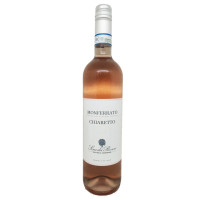 VINO ROSATO CHIARETTO MONFERRATO DENOMINAZIONE ORIGINE CONTROLLATA