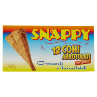 La Disfida Snappy 12 Coni Arrotolati Per Gelato 230 g