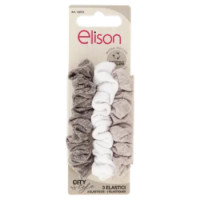 Elison City Style Elastici Small Natural 3 Pz