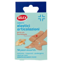 Selex Cerotti Extension Per Dita e Mani In Cotone Elastico 3 Formati 14 Pezzi