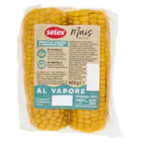 Selex Pannocchie Di Mais Pulite, Precotte e Pronte Da Cucinare 400 g