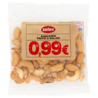 Selex Frutta Secca Anacardi Tostati 40 g