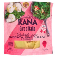 Giovanni Rana Giro D'Italia Ravioli Con Burrata, Cime Di Rapa e Acciughe 250 g