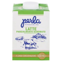 Perla Latte Parzialmente Scremato a Lunga Conservazione 500 Ml
