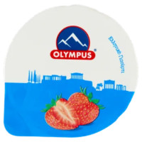 Olympus Yogurt Greco Autentico 0% Grassi Fragola 150 g