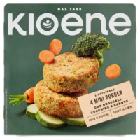 Kioene L'originale 4 Mini Burger Con Broccoli, Zucchine E Carote 200 G