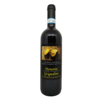 VINO ROSSO GRIGNOLINO PIEMONTE DENOMINAZIONE ORIGINE CONTROLLATA