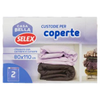 Selex Casa Bella Custodie Per Coperte 80x110 Cm 2 Pezzi