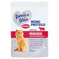 Selex Amico Mio Gatto Paté Con Manzo Mono Proteico 85 g