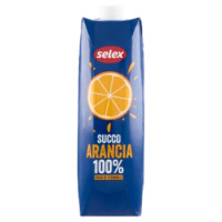 Selex Succo 100% Arancia 1 L