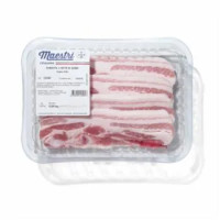 Pancetta A Fette Di Suino