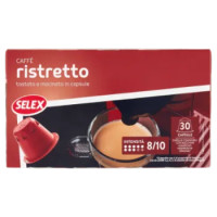Selex Caffé In Capsule Ristretto Compatibili Nespresso 30 Pezzi