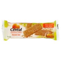 Céréal Nutrizione e Vitalità Sesam Bar, 3 Barrette Di Sesamo Al Miele, Senza Glutine, 50g