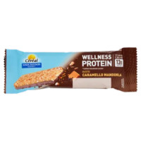 Céréal Senza Zuccheri Aggiunti Barretta Wellness Protein, Caramello Mandorla, 13g Di Proteine - 45g